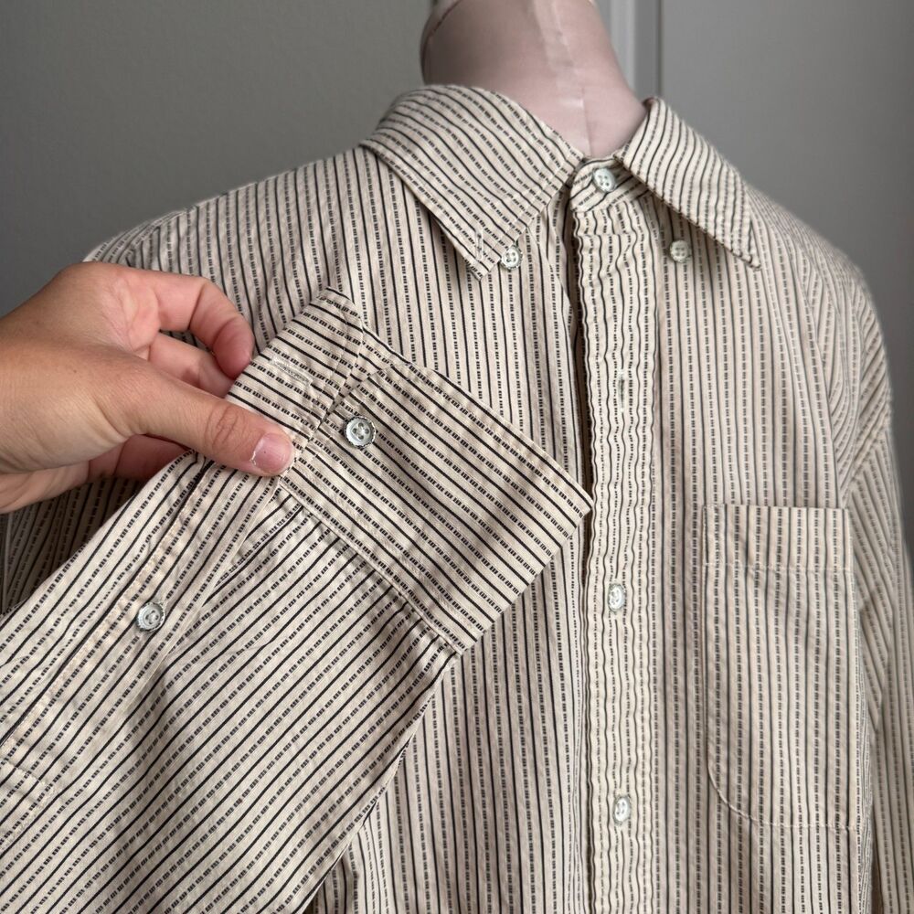 Vintage Large Trevero Men’s Button Up Shirt. 100% Cotton